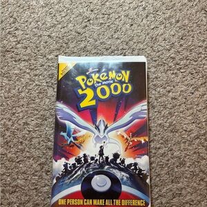 Pokémon The Movie 2000 VHS - (White/Blue)